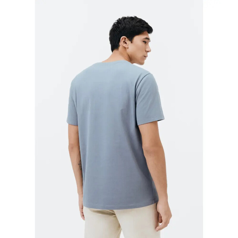 CAMISETA MM MASC CINZA