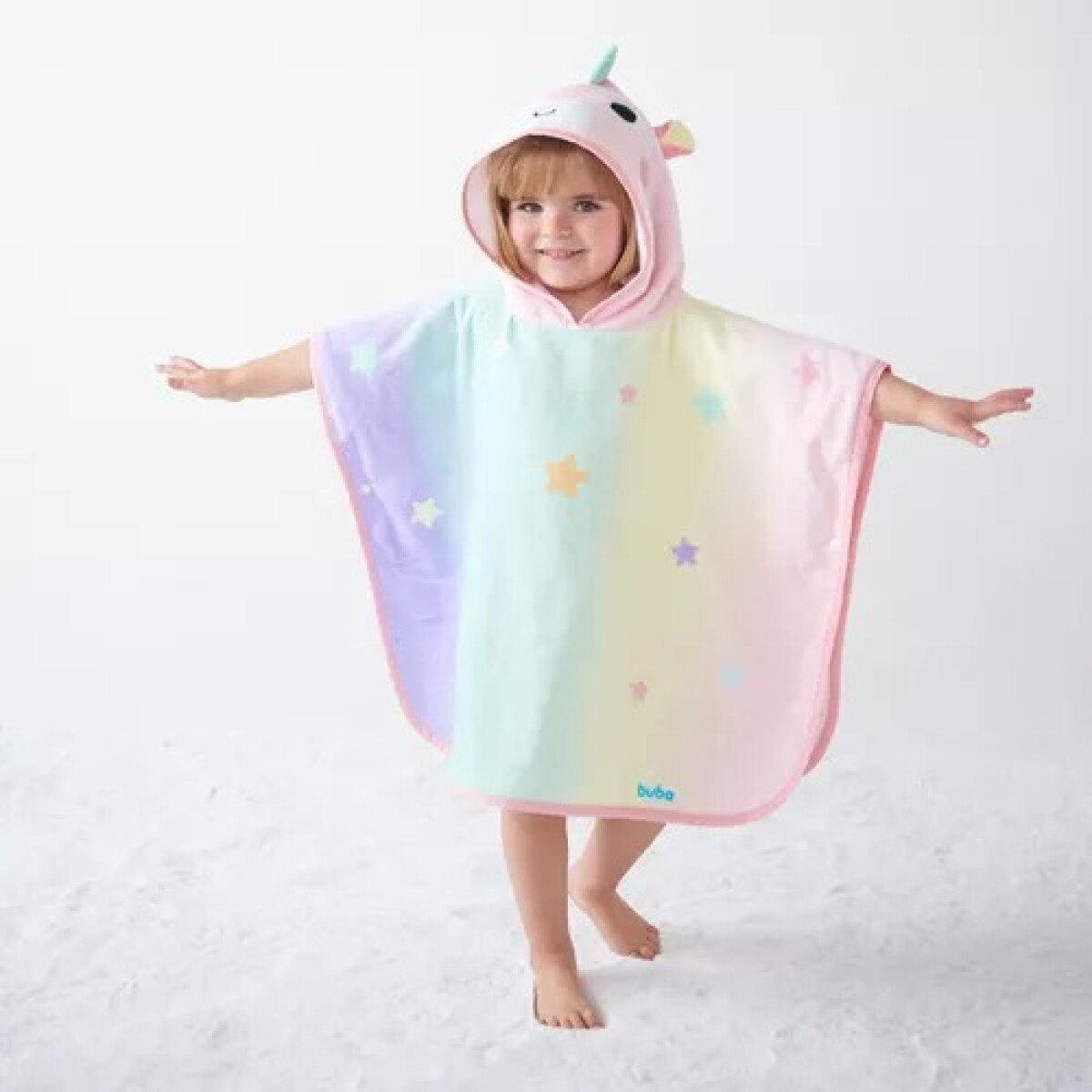 Toalla poncho BUBA BUBAZOO - Unicornio 