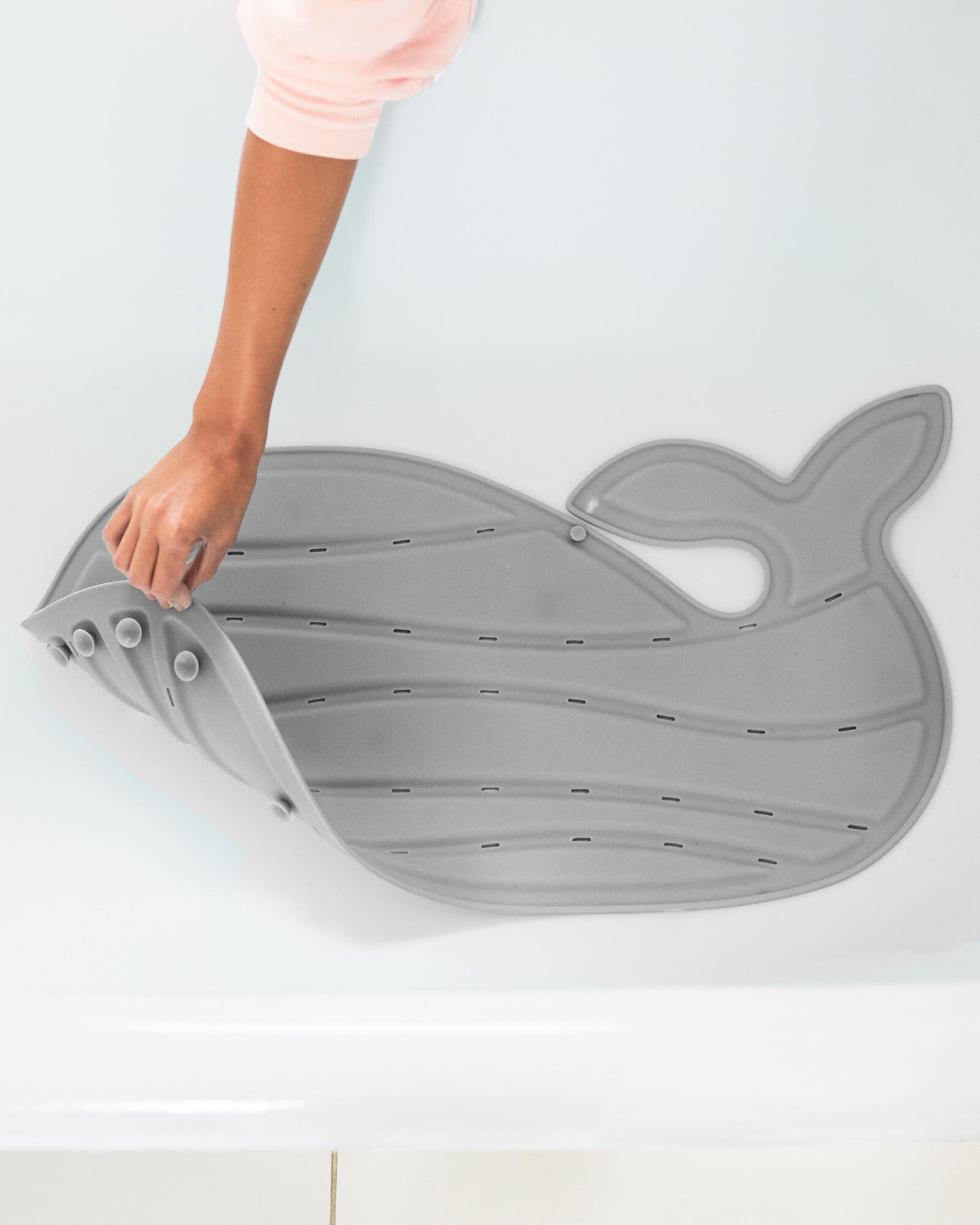 Alfombra antideslizante para baño, gris Alfombra antideslizante para baño, gris