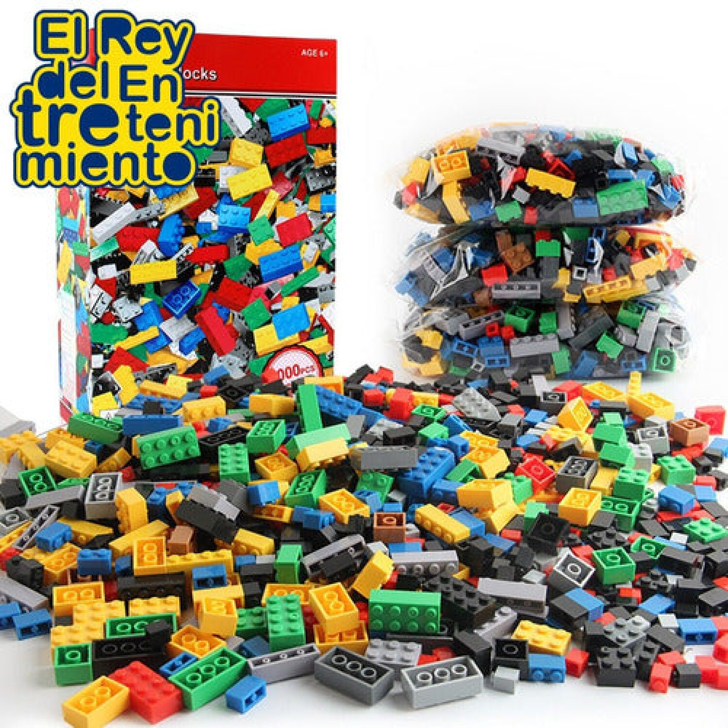 Juego 1000 Bloques Ladrillos De Encastre Regalo