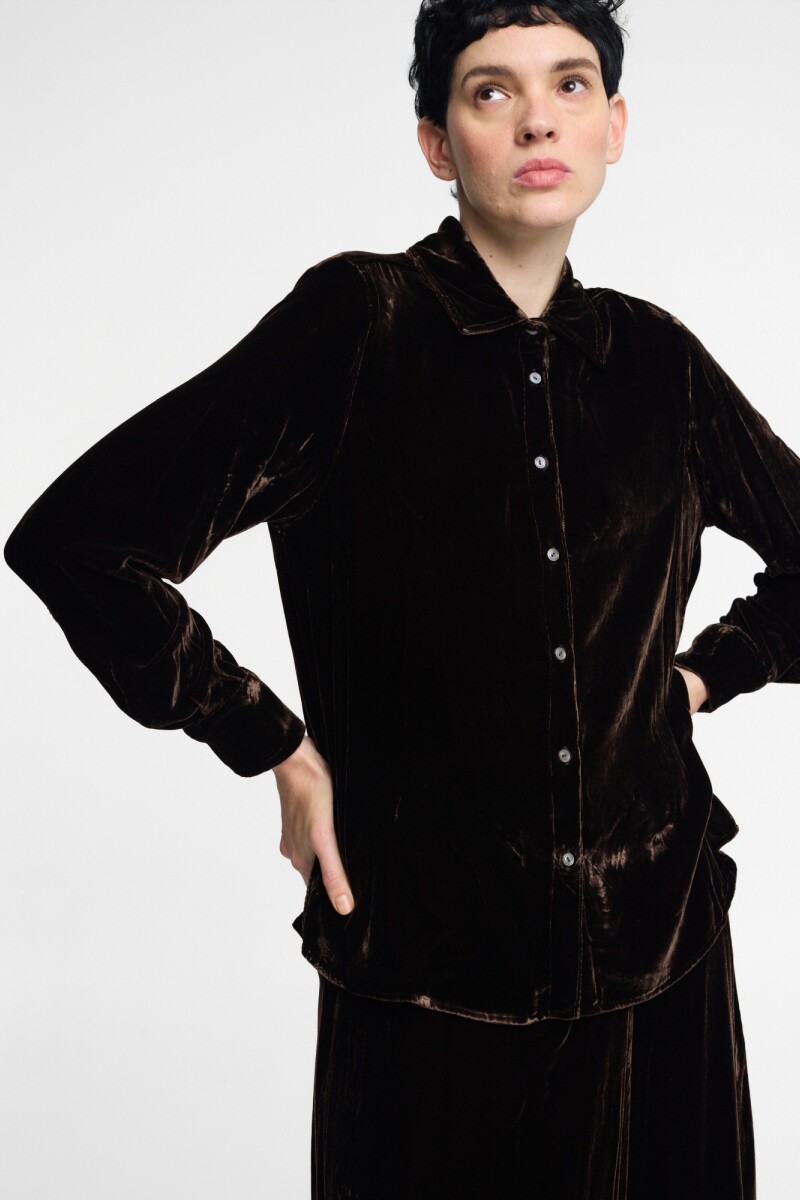 CAMISA Marron