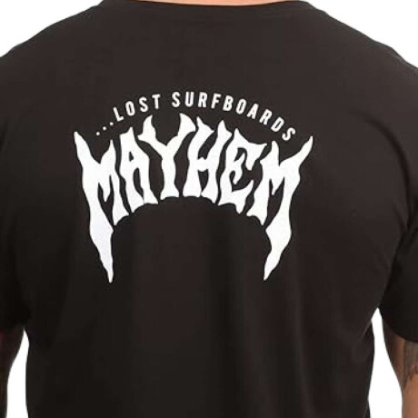Remera Lost Surfboards By Mayhem Negro