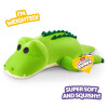 Peluche con peso Hug A Lumps Antiestrés Zuru Cocodrilo Rocko