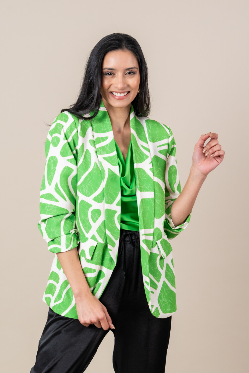 BLAZER ALDARA Verde Manzana