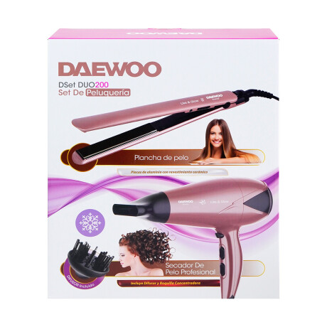 Secador de pelo y planchita DAEWOO Secador de pelo y planchita DAEWOO