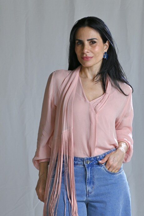 Camisa Nely Rosa