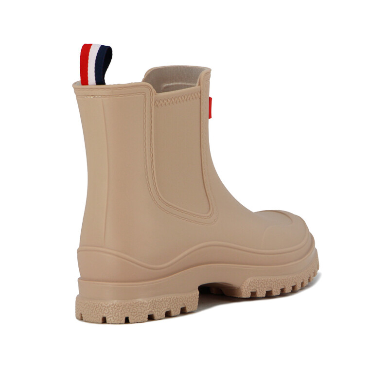 Darkness Bota Lluvia Dama Beige