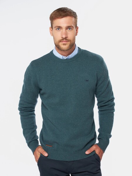 BUZO LEGACY 6590 GRUESO VERDE