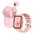 Smartwatch Gravity Z139 + Auricular Foneng Tws Bl109 SMARTWATCH GRAVITY Z139 ROSADO + AURIC