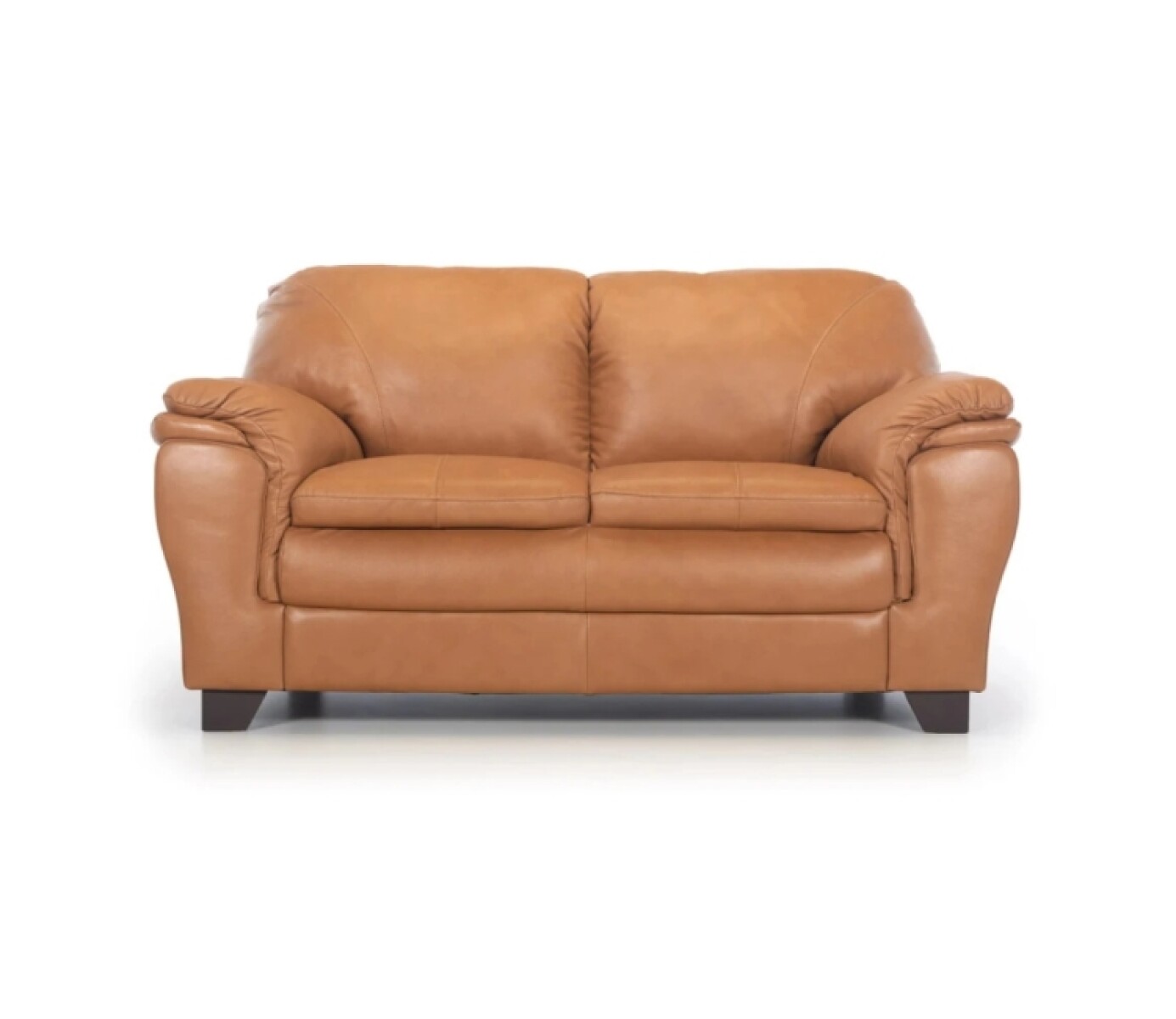 Sofa Monza 3 Cuerpos Cuero Camel 