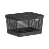Organizador Rejilla M l Tapa Plástico Negro