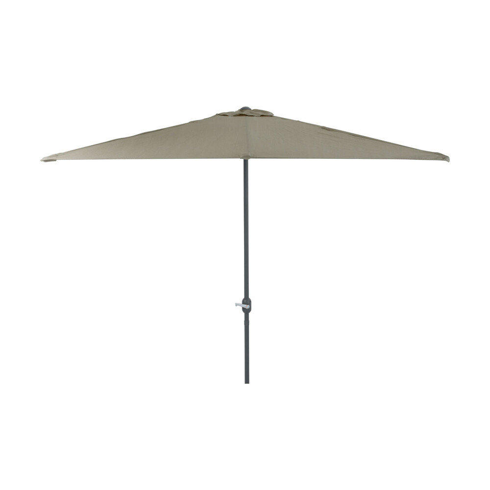 SOMBRILLA BALCÓN ALUMINIO NATURAL-BEIGE VENTO