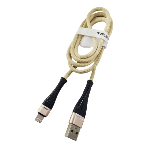 Cable Cargador Usb iPhone Malla Super Reforzado Treqa 1 Mtro Color Variante Cobre