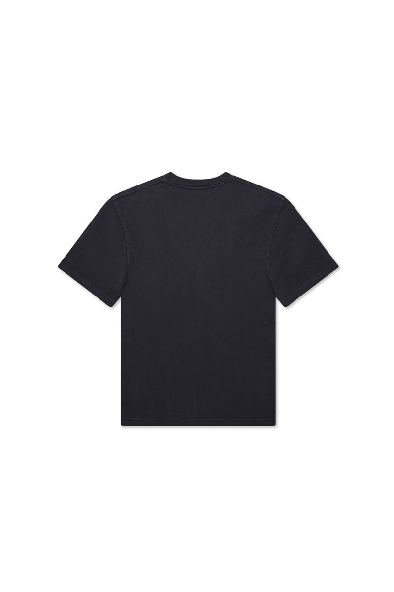 Shield Garment Dyed Tee Negro