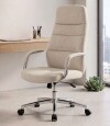 Silla de oficina Cromada 4 Posiciones Le Mans Gris Claro