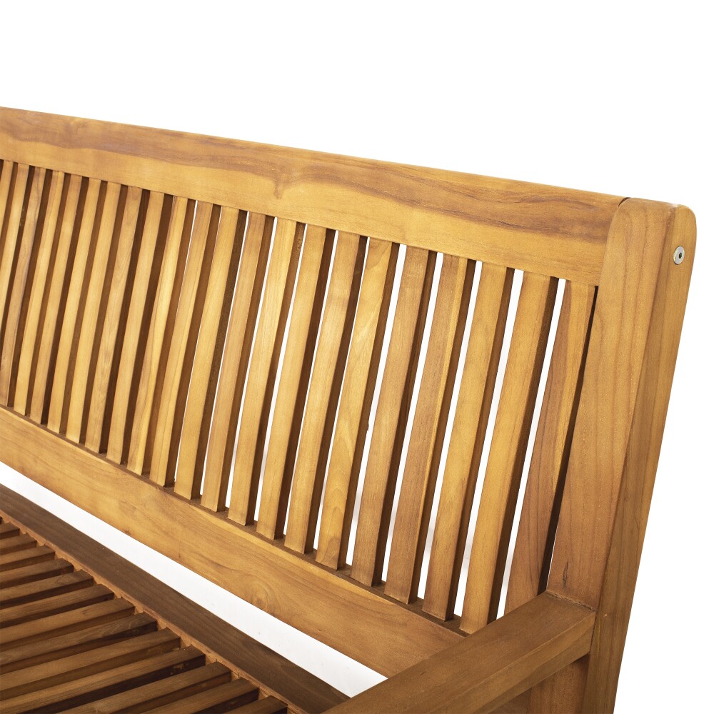 BANCO MADERA NATURAL-BEIGE COMFORT