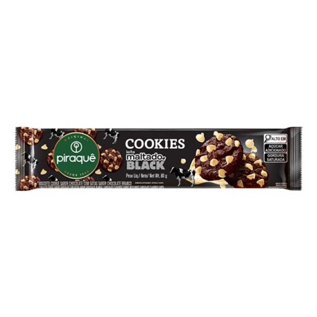 Galleta Cookies Piraque Black
