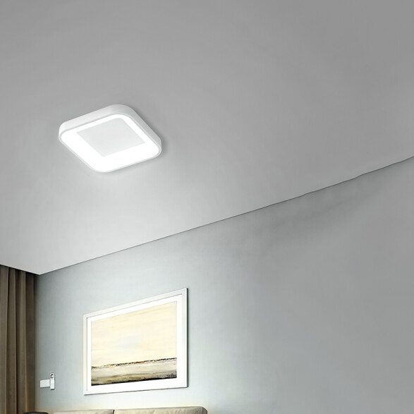 Lámpara de techo LED 30W CCT 2100Lm cuadrada 30cm IX2291