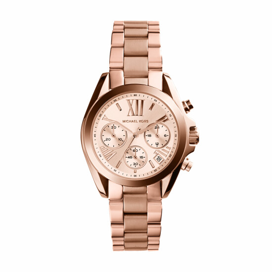Reloj MICHAEL KORS BRADSHAW Acero Oro Rosa Esfera 36mm 0