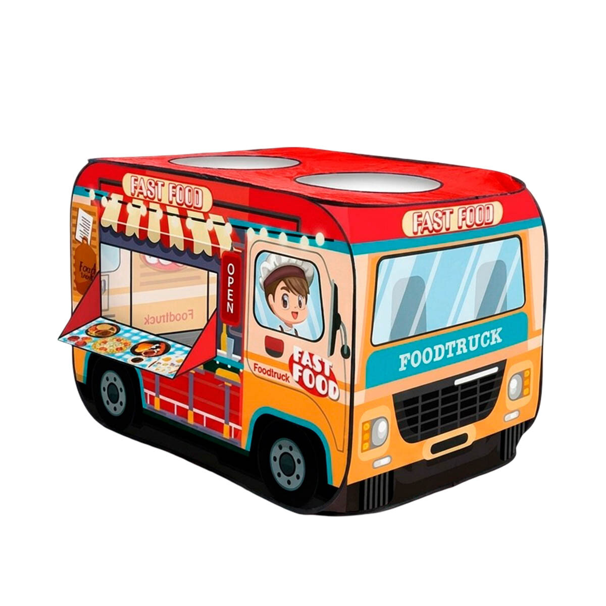 Pelotero Carpa Infantil Helados Hamburguesas Bomberos-El Rey - Jug009815-ham 