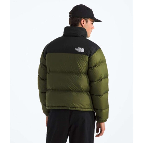 Campera de Pluma 1996 Nuptse hombre Woodland Green/tnf Blac