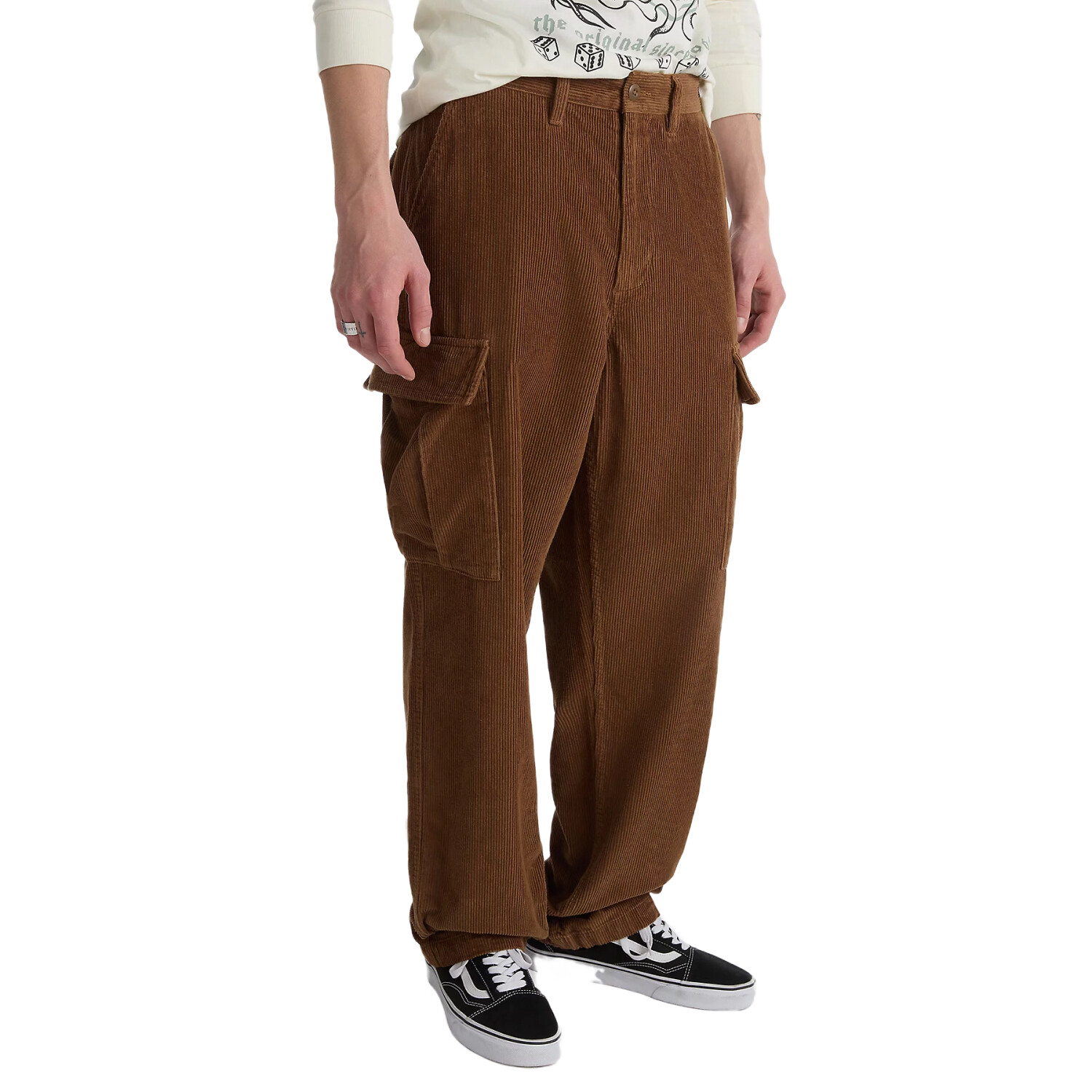 Pantalon Vans Service Cargo Cord Loos Marron La Isla RACKS LTDA