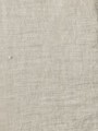 Blusa 100% lino con broderie y brillo Beige