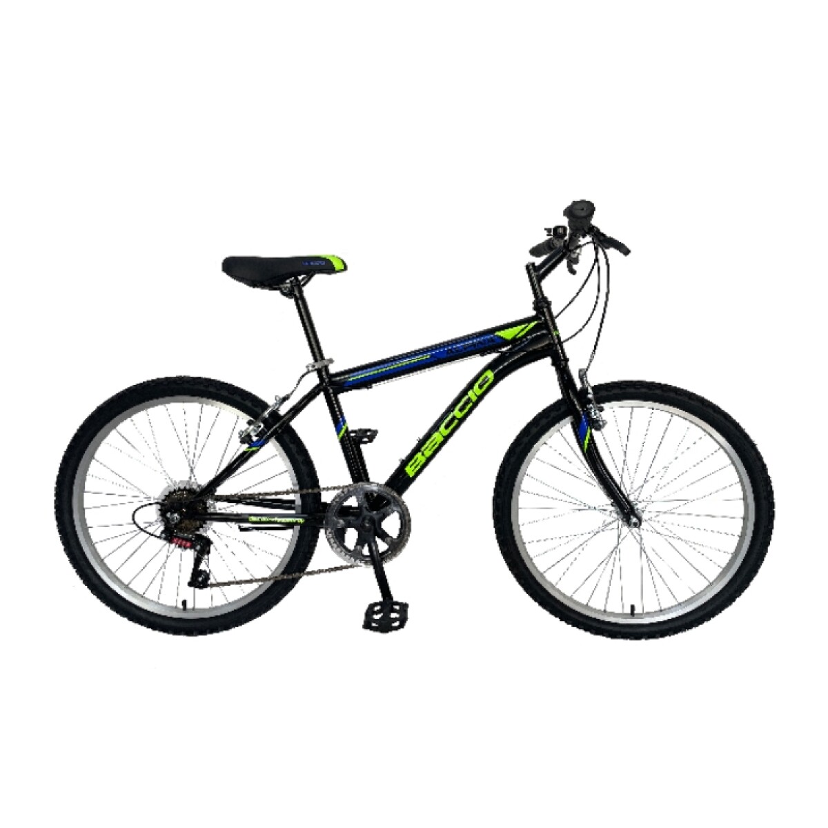 Bicicleta Baccio R.24 Niño Mtb Alpina - Negro 