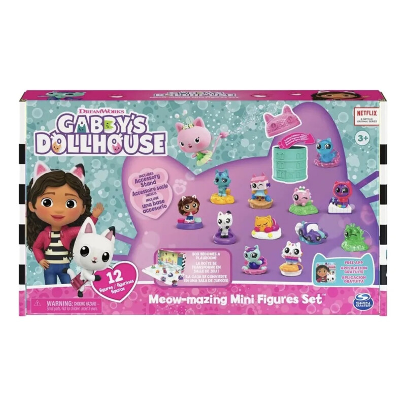 Gabby S Dollhouse Conjunto De Minifiguras Meow Mazing Gabby S Dollhouse Conjunto De Minifiguras Meow Mazing