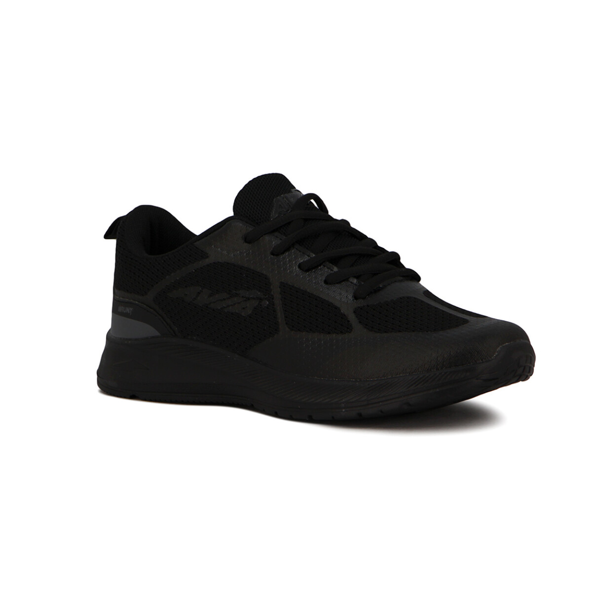 Avia Zapatillas Acordonadas Para Hombre Evan - Black - Negro-Negro 