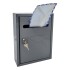 Buzon Cartero Metálica Buzonera Para Reja Puerta Adelante Color Variante Gris