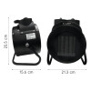 Caloventilador Calefactor Cañon Estufa Punktal 2000w Oy Caloventilador Calefactor Cañon Estufa Punktal 2000w Oy