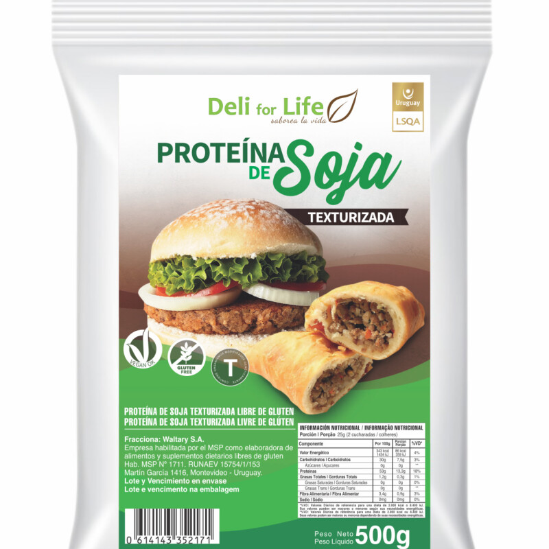 Proteína de Soja Texturizada 500g Proteína de Soja Texturizada 500g