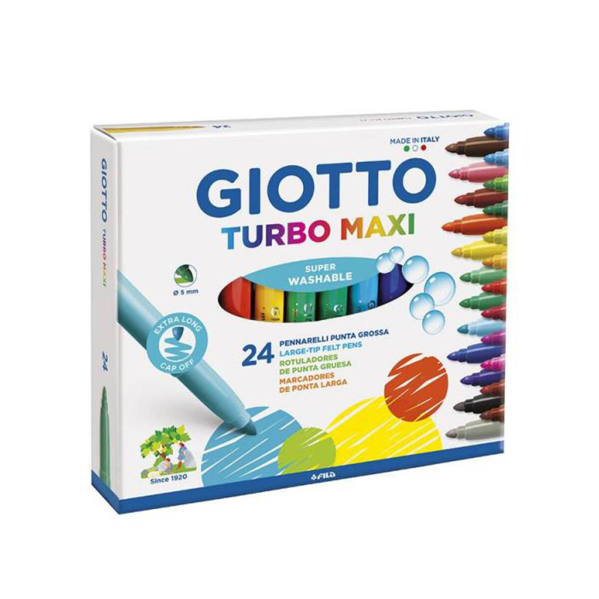 Marcador Giotto Grueso x 24 