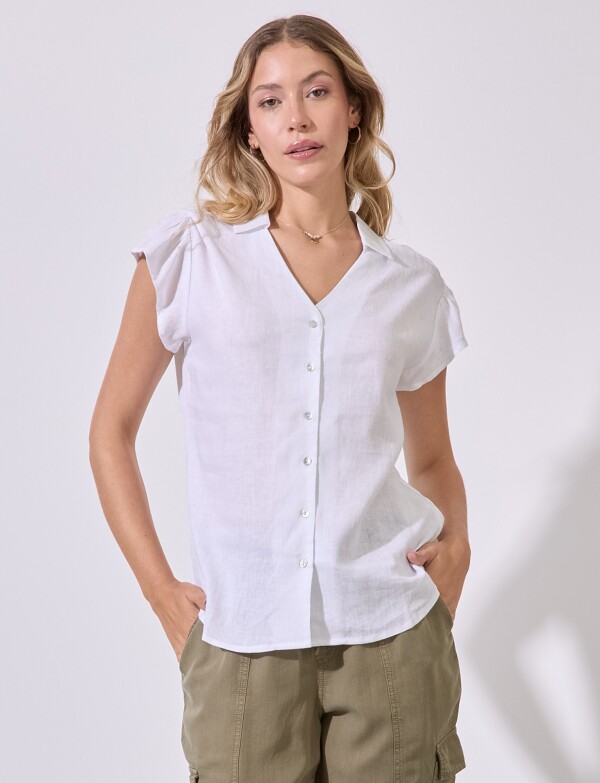 Camisa Lino CRUDO