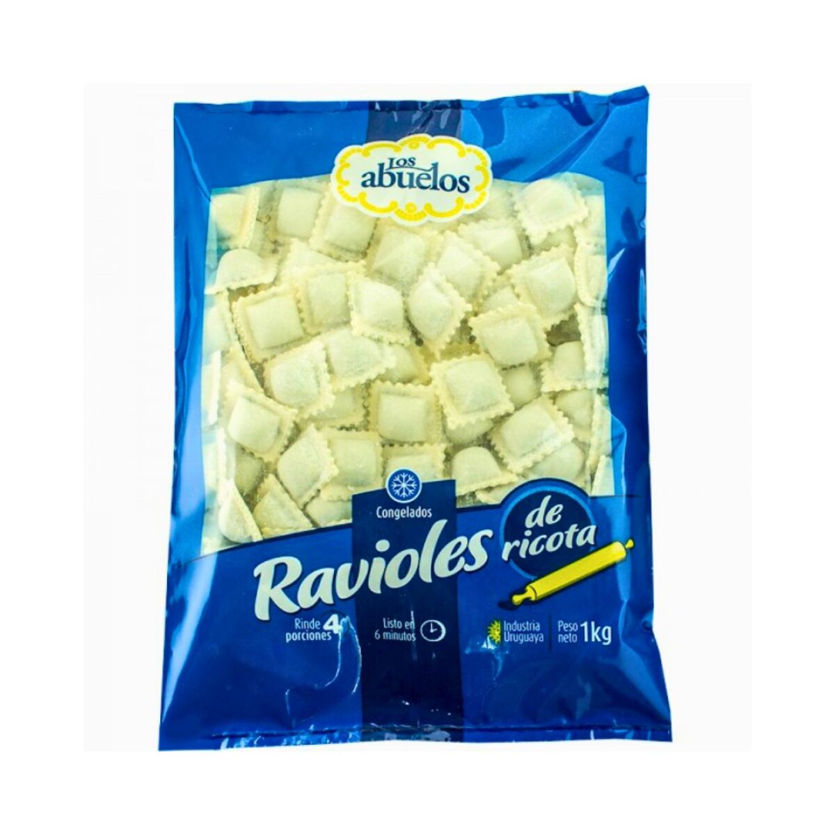 Ravioles de Ricota Los Abuelos - 1 kg 