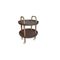 ESTANTE CARRITO ORGANIZADOR REDONDO 2 PISOS 47X62CM ESTANTE CARRITO ORGANIZADOR REDONDO 2 PISOS 47X62CM