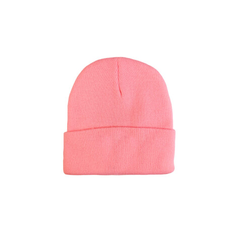 Gorro de lana liso Fucsia