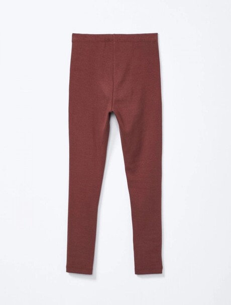 CALZA BÁSICA MARRÓN