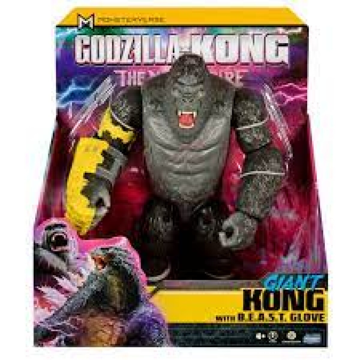 GODZILLA X KONG 28CM KONG GIGANTE CON GUANTE BESTIA 