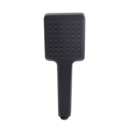 GRIFERIA TELEFONO CUADRADO NEGRO MATE ABS BAÑO 85X110MM NEGRO