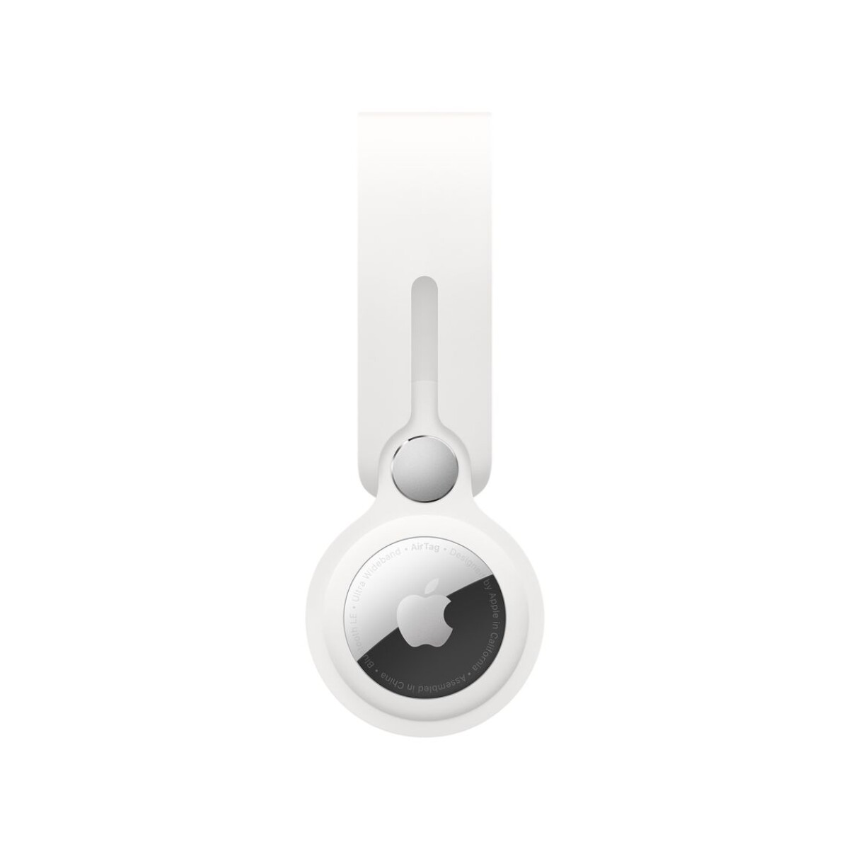 Apple airtag loop llavero - White 