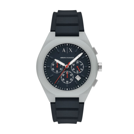 Reloj ARMANI EXCHANGE SYNC Silicona Negro Esfera 44mm 0