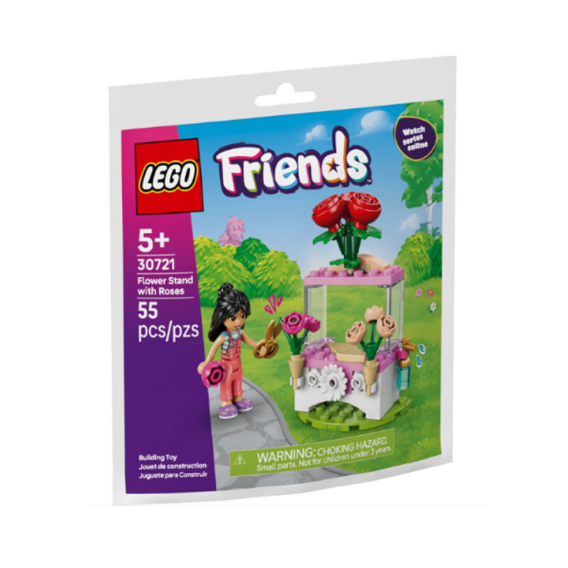 Puesto de Flores con Rosas Lego Puesto de Flores con Rosas Lego