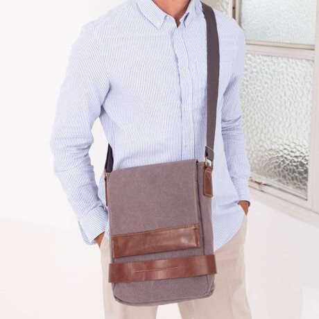 Matera -Morral Fuji Canvas Gris