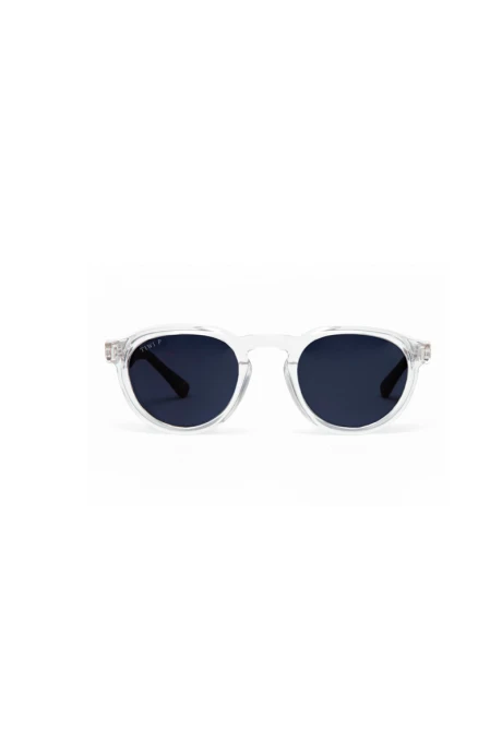 Lentes Tiwi Dean Cristal White With Blue Lenses