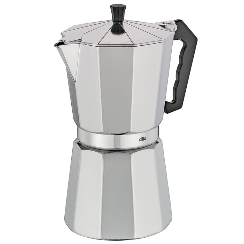 Cafetera tipo Italiana Metal Cube Cilio 12 taza Cafetera tipo Italiana Metal Cube Cilio 12 taza