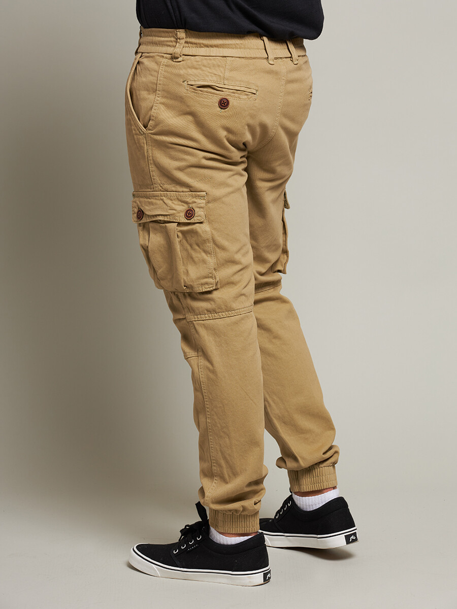 PANTALON CARGO ENCOR DIXIE Kaki
