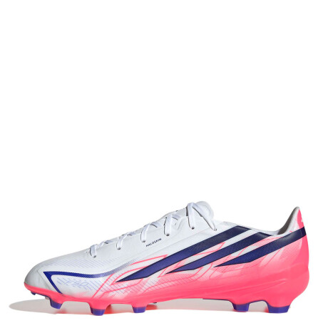 Championes Unisex Adidas F50 Hyperfast League Fg Blanco - Rosado