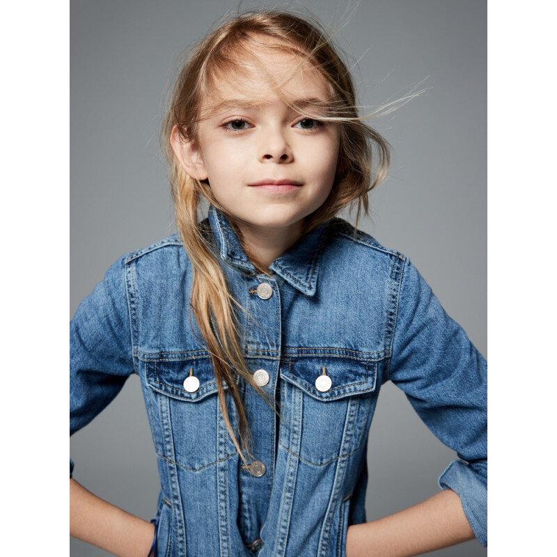 V-ICON JKT MEDIUM WASH